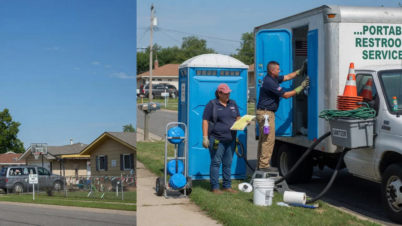 Porta Potty Rental in Thayer, IN near me